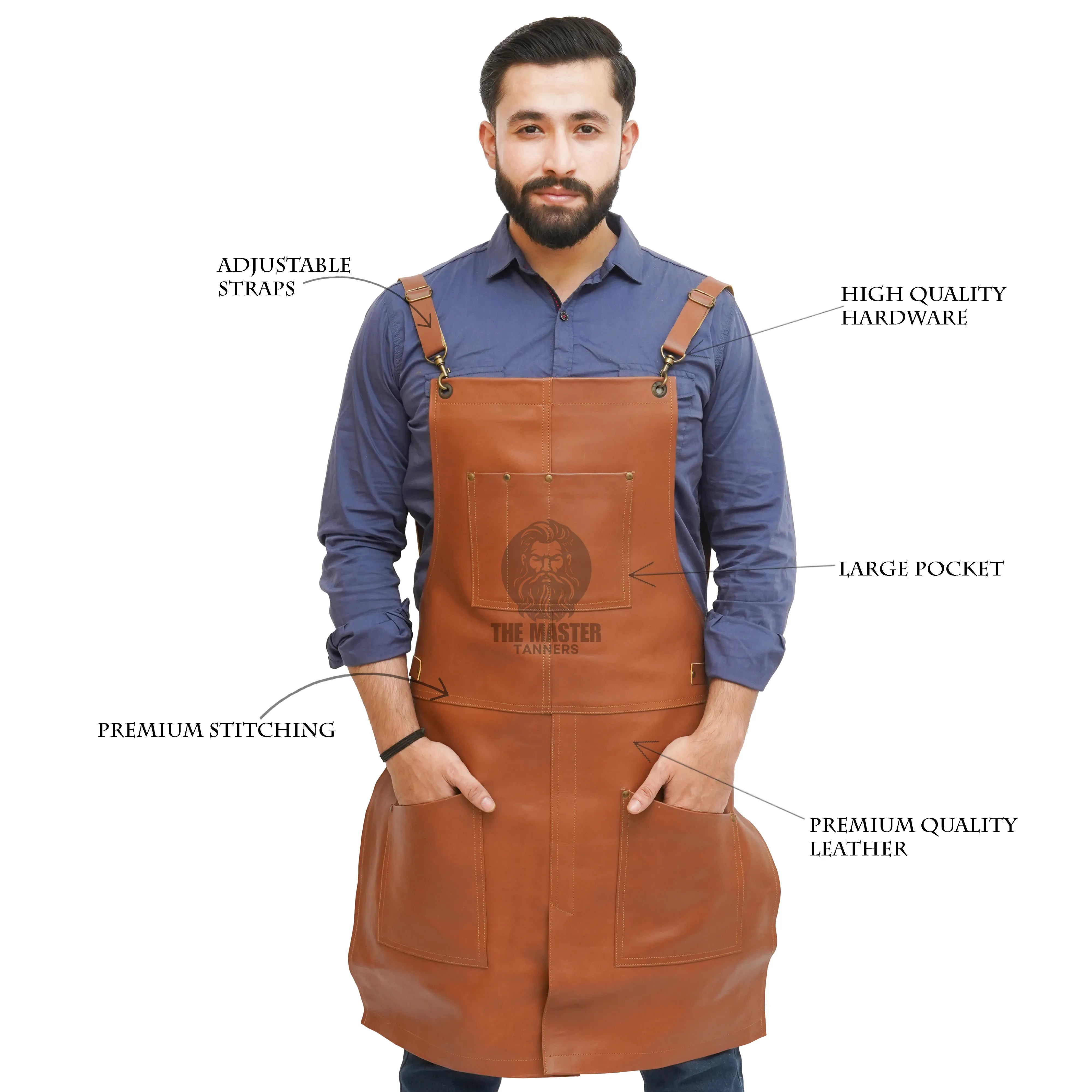 Leather Apron, Leather Chef Apron, Leather BBQ Apron, Leather Butcher Apron, Leather Barber Apron, Leather Welding Apron, Leather Blacksmith Apron, Leather Woodworking Apron, Leather Carpenter Apron 