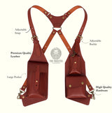 Shoulder Holster Bag, Leather Holster Bag, leather holster bag