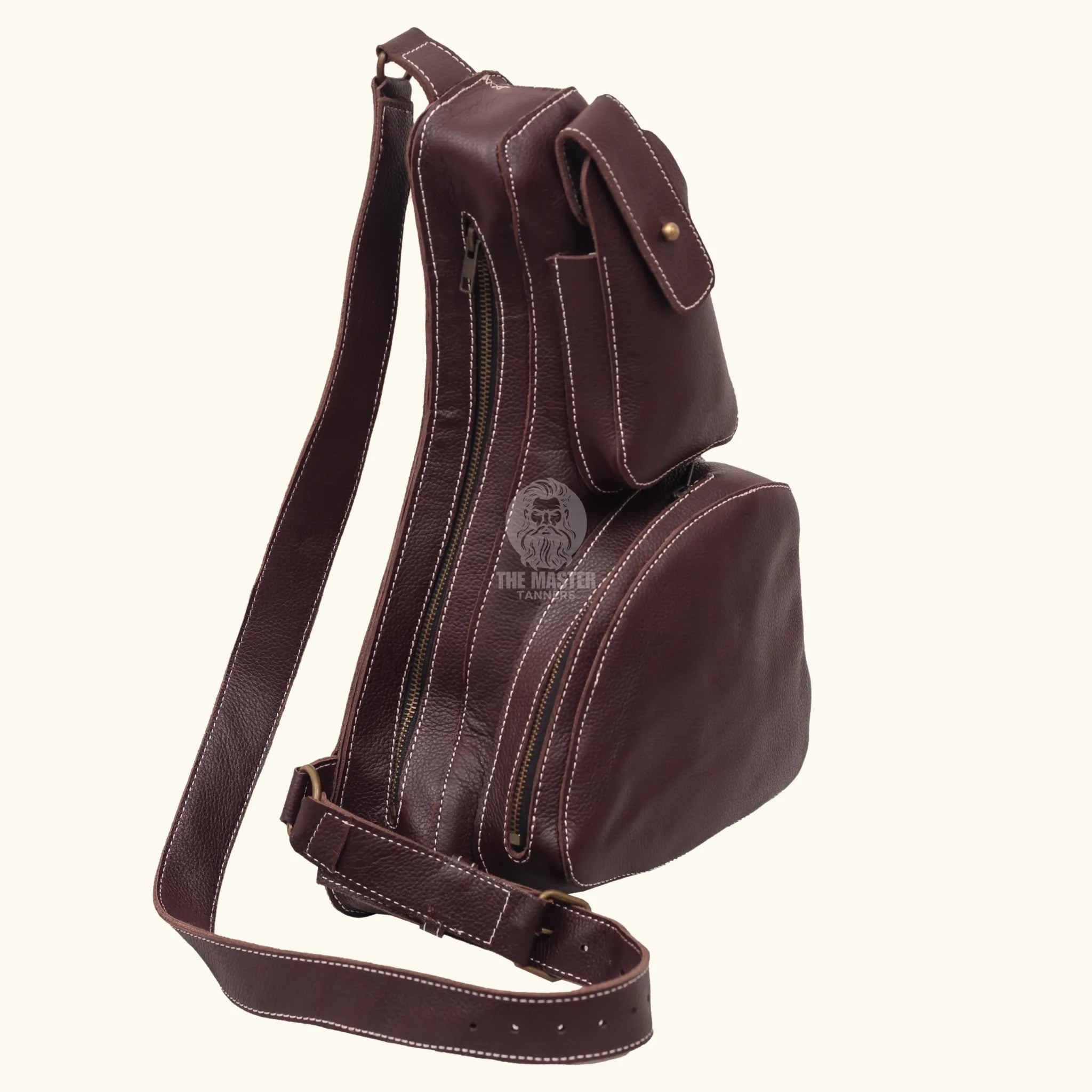 Leather Sling Bag, Sling Bag for men, Mens Leather sling bag, leather crossbody bag