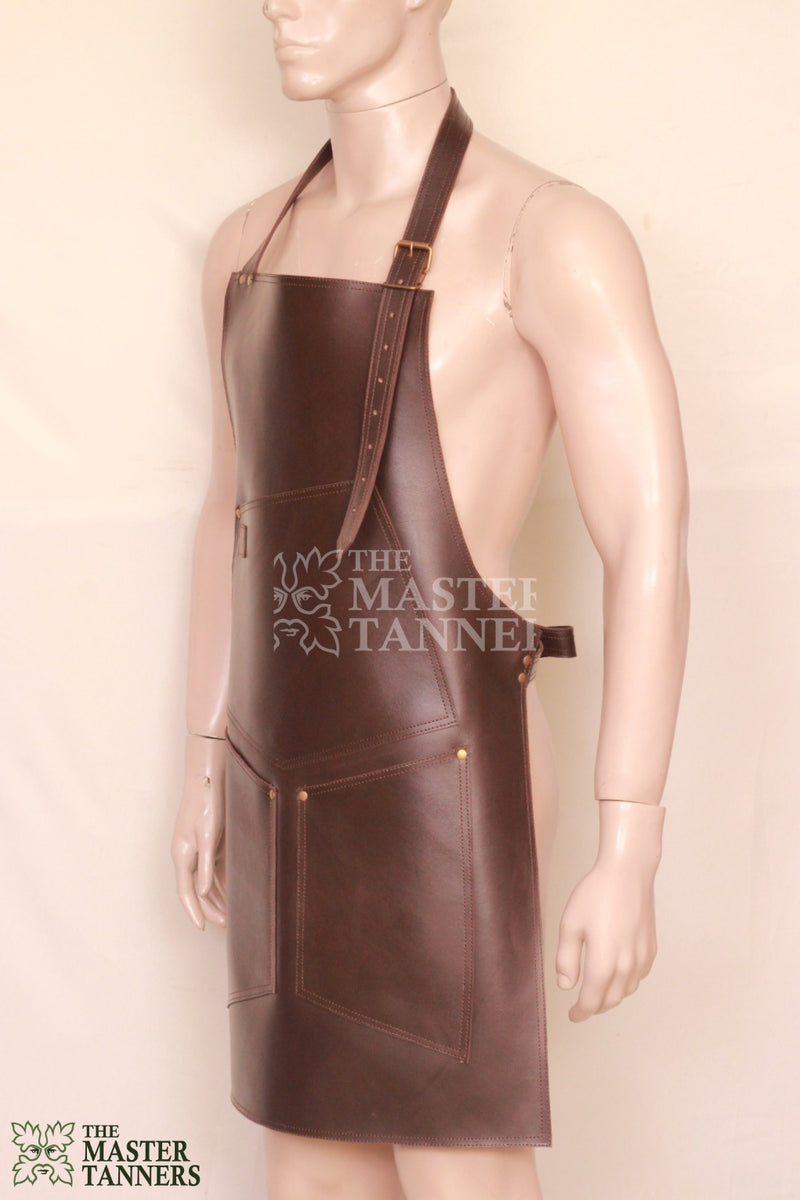 leather apron, leather protective apron, brown leather apron, Leather butcher apron, leather chef apron, Protective Apron