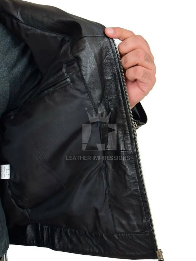 leather jacket, leather zipper jacket, genuine leather jacket, leather biker jacket