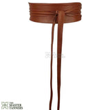 leather obi belt, leather wrap belts, leather sash belt, brown wrap belt, handmade leather wrap belt