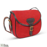 Canvas Leather Cartridge Bag, Canvas Cartridge Bag, shotgun cartridge bag, leather shoulder bag