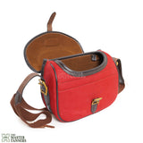 Leather Cartridge Bag, Canvas Cartridge Bag, Shooting Shells Bag, Shotgun Cartridge Bag, cartridge bag, canvas leather bag