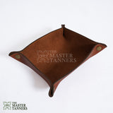 leather valet tray, premium leather valet tray