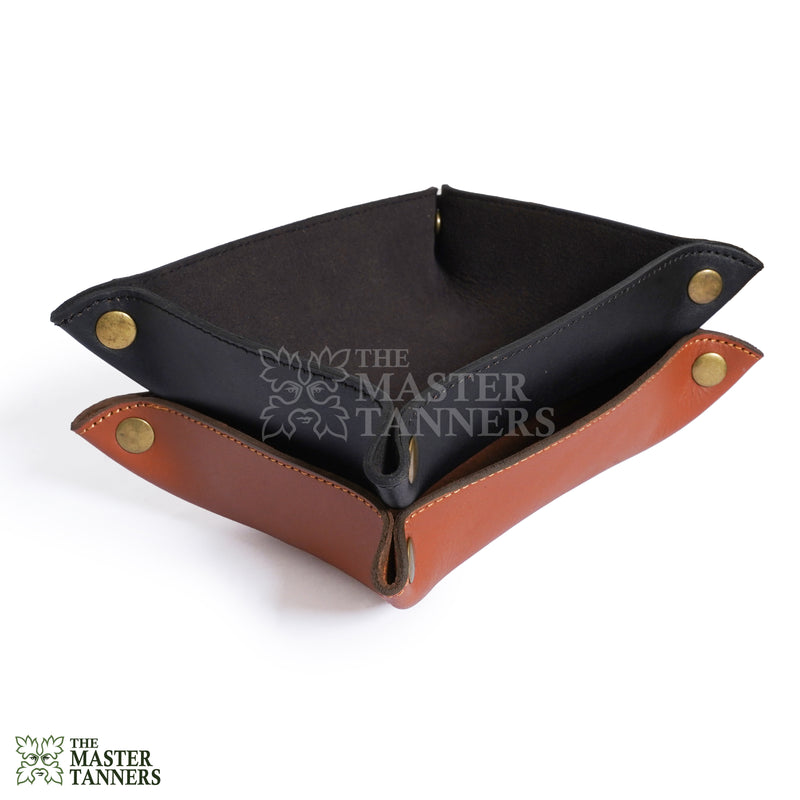 leather valet tray, premium leather valet tray