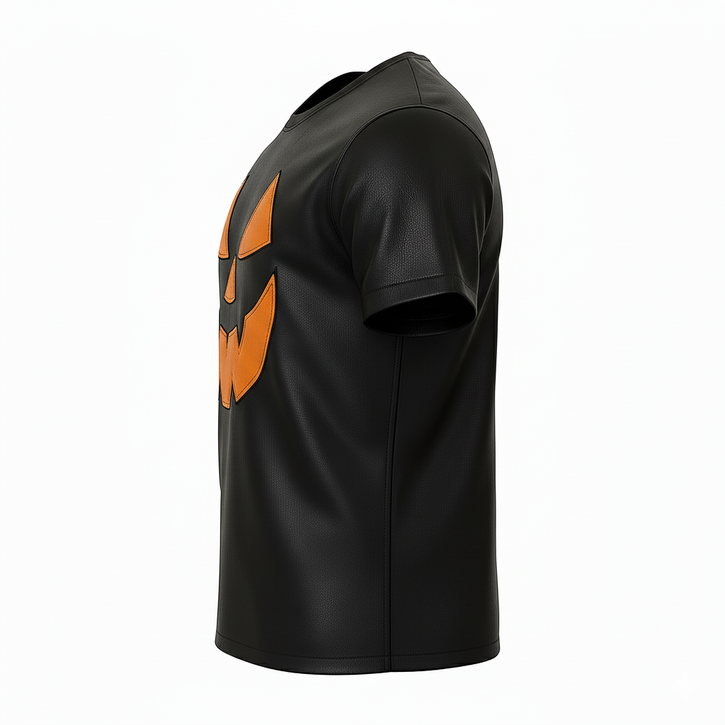 Halloween Special Leather T Shirts For Men