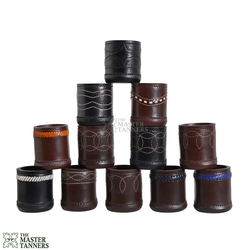 Leather Dice Cups, Black Dice Cup, Leather Dice Cup, Dice Shaker, Leather Dice Shaker