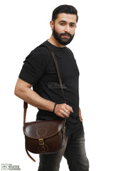 Leather Cartridge Bag, Leather Bag, Shooting Shells Bag, Shotgun Cartridge Bag, cartridge bag, Shooting Bag