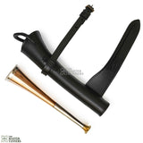 Fox Hunting Horn, Fox Hunting Horn with Leather Case, 1 band horn, 3 band horn, 4 band horn, Fox Hunting Horn 