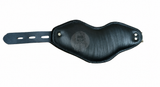 Full-Grain Leather Bondage Posture Collar with D-Rings, view 3