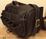 Brown Leather Loaders Bag, Leather Cartridge Holder, Leather Cartridge Bag, Leather Loaders Bag