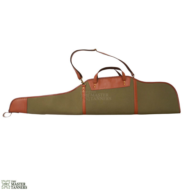 canvas leather rifle case, canvas rifle case