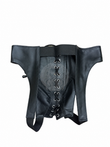 leather jockstrap, leather bondage jockstrap, bdsm jockstrap, leather bondage underwear, gay leather jockstrap, gay jockstrap, gay jockstrap fetish, leather jockstrap for men, bondage leather gay jockstrap, leather underwear male