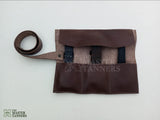 leather watch roll, watch roll, watch organizer, watch roll for travel