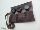 leather watch roll, watch roll, watch organizer, watch roll for travel