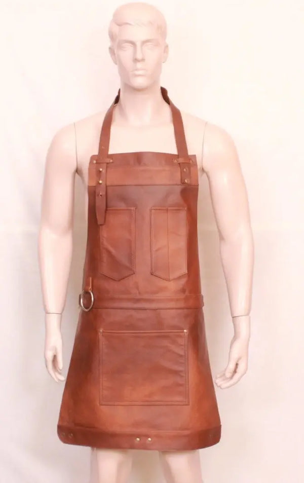 Leather Apron, Leather Woodworking Apron, Leather Butcher Apron, Leather Chef Apron, Leather Blacksmith Apron, Leather Barber Apron, Leather BBQ Apron, Leather Carpenters Apron, Leather Welding Apron