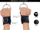 leather suspension cuffs, suspension cuffs, leather wrist cuffs, bondage suspension cuffs, bdsm suspension cuffs, leather bondage wrist cuffs, Leather suspension cuffs, fur lined leather suspension cuff kit with bondage ring, high quality heavy leather padded wrist suspension cuffs, leather ankle suspension cuff, leather bondage suspension cuffs, suspension cuffs, bondage suspension cuffs, bdsm suspension cuffs, bdsm leather suspension cuffs 