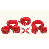 Leather Ankle and wrist cuffs,  BDSM Ankle and wrist cuffs