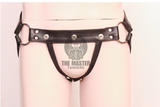 leather jockstrap, leather bondage jockstrap, bdsm jockstrap, leather Bondage underwear, Gay Leather Jockstrap