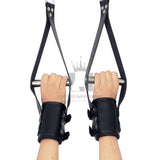 Leather Suspension Bondage Wrist Cuffs