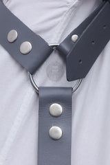 Leather Fashion Harness, Leather men harness, leather harness, Leather body harness
