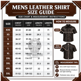 Genuine Leather Shirt for Men