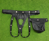 leather jockstrap, leather bondage jockstrap, bdsm jockstrap, leather Bondage underwear, Gay Leather Jockstrap, Gay Jockstrap, Gay Jockstrap Fetish
