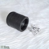 Dice Shaker, Leather Dice Shaker, Leather Dice Cups, Black Dice Cup, Leather Dice Cup, Leather Dice Cup Shaker