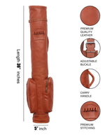 Men's Leather Golf Bag