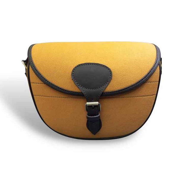 Canvas Leather Cartridge Bag, Canvas Cartridge Bag, shotgun cartridge bag, leather shoulder bag