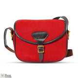 Canvas Leather Cartridge Bag, Canvas Cartridge Bag, shotgun cartridge bag, leather shoulder bag