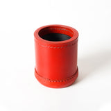 Leather Dice Cups, Red Dice Cup, Leather Dice Cup, Dice Shaker , Backgammon dice cup