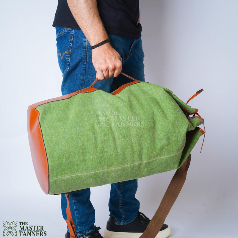 Canvas Duffle Bag, Leather Duffle Bag, Military Duffle Bag, Duffel Bag