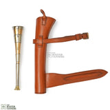 Fox Hunting Horn, Fox Hunting Horn with Leather Case, 1 band horn, 3 band horn, 4 band horn, Fox Hunting Horn 