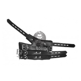 premium leather wrist suspension cuffs, eather suspension cuffs, fur lined leather suspension cuff kit with bondage ring, high quality heavy leather padded wrist suspension cuffs, leather ankle suspension cuff, leather bondage suspension cuffs, suspension cuffs, bondage suspension cuffs, bdsm suspension cuffs, bdsm leather suspension cuffs