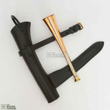 Fox Hunting Horn, Fox Hunting Horn with Leather Case, 1 band horn, 3 band horn, 4 band horn, Fox Hunting Horn 