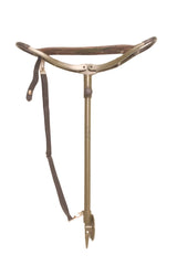 leather camping stool, single stick camping stool