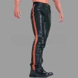 leather pants, leather BDSM Pants, Leather Bondage Pants, Gay Leather Pants, Leather pants mens