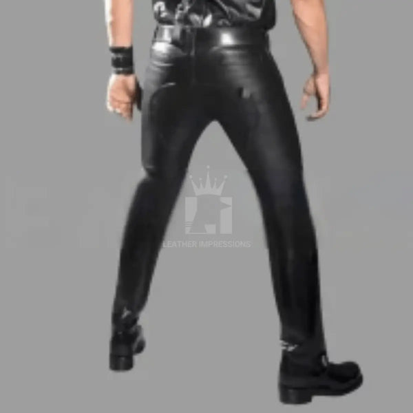 leather pants, leather BDSM Pants, Leather Bondage Pants, Gay Leather Pants, Leather pants mens