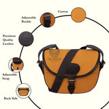 Canvas Leather Cartridge Bag, Canvas Cartridge Bag, shotgun cartridge bag, leather shoulder bag
