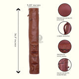 Leather Sunday Golf Bag, Leather Golf Bags, Pencil Golf Bags, 3 DAYS UK DELIVERY, Leather Products, shotgunclr, Pencil Golf Bag, leather sunday golf bag, leather pencil golf bag, Leather Golf Bag, golf bags