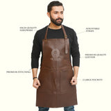 leather apron, brown leather apron, chef apron, bartender apron, butcher apron, bbq apron, barber apron, woodworking apron, carpenter apron, blacksmith apron, apron with pocket