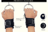 leather suspension cuffs, suspension cuffs, leather wrist cuffs, bondage suspension cuffs, bdsm suspension cuffs, leather bondage wrist cuffs, Leather suspension cuffs, fur lined leather suspension cuff kit with bondage ring, high quality heavy leather padded wrist suspension cuffs, leather ankle suspension cuff, leather bondage suspension cuffs, suspension cuffs, bondage suspension cuffs, bdsm suspension cuffs, bdsm leather suspension cuffs 