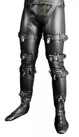 leather pants, leather BDSM Pants, Leather Bondage Pants, Gay Leather Pants, Leather pants mens