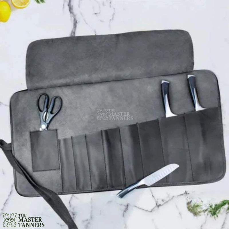 Black Classic Knife Roll