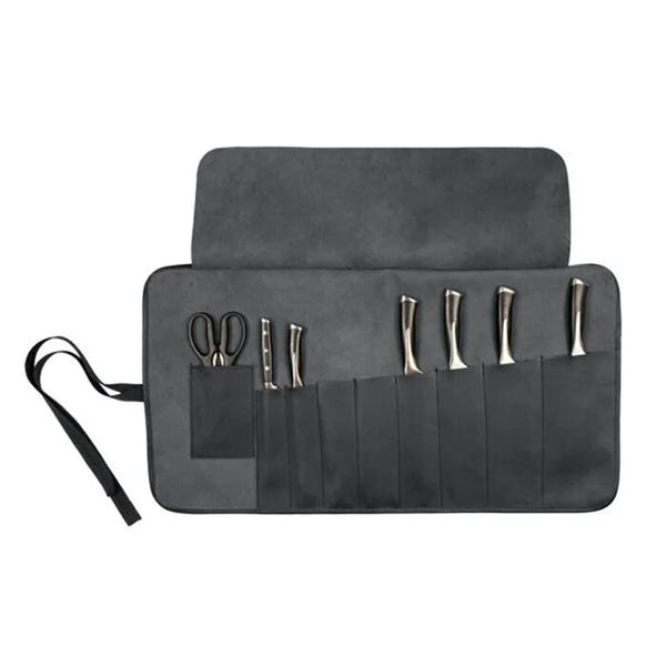 Black Classic Knife Roll