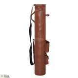 Genuine Leather Sunday Golf Bag | Brown Leather Golf Bag