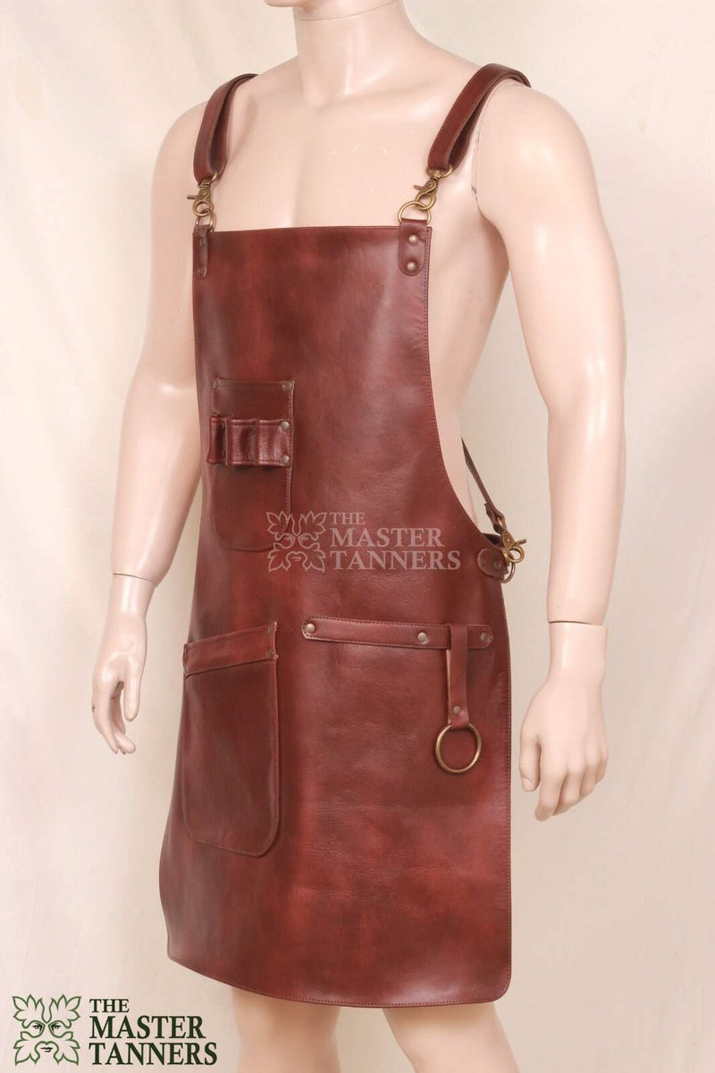 leather apron, leather work apron, leather apron professionals, leather woodworking apron