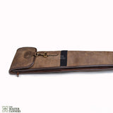 distressed leather gun case, distressed leather rifle case, distressed leather shotgun case, distressed leather gun slip case, Shotgun Cases Leather